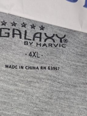 Galaxy by Harvic Gray Crew Neck Tee - Gray